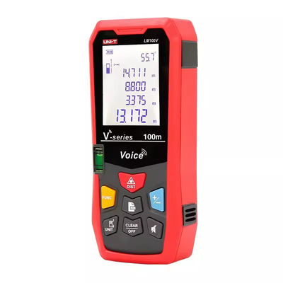 kopen Persoonlijke afstand buiten 100 meter Laser afstandmeter UNI-T LM100V online vervaardiging
