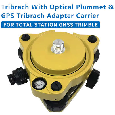 kopen Geel Tribrach met optische Plummet vaste adapter met 5/8X11 draad voor totaalstation GNSS TRIMBLE Whole Set online vervaardiging