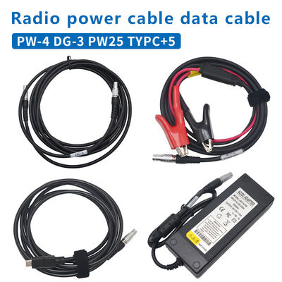 kopen Hi-Target GPS RTK Host Data Cable DG-3 HDL460A Radio Power Cable PW-25 2-pins 5-pins Power Adapte online vervaardiging