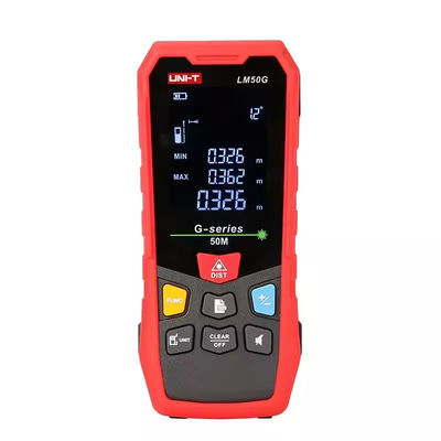 Buitenafstandsmetingsinstrument met laserlengte meter UNI-T LM50G 50M