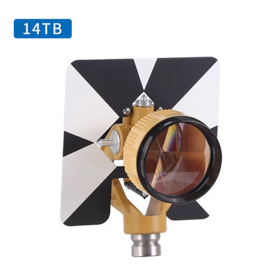 Single Prism 14TB Compatibel voor Topcon SOUTH FOIF Total Station Surveying Constant 5/8x11 Vrouwelijke draad metalen houder