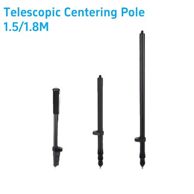 1.5M 1.8M Telescopisch Centering Pole Draagbare RTK GPS Surveying Rod Aluminium legering Licht Gewicht 1PCS