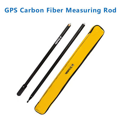 GPS RTK Sponge 2M Carbon Fiber GPS Geodetische polen met 2 secties met logo Universele GPS-pool Centering Rod