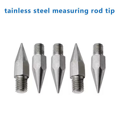 33 mm meetprisma en 5 stukken M10 staal legering eindkap met 9,7 mm diameter