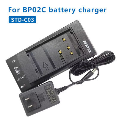Professionele STD-C03-oplader voor Pentax Total Station BP02C Batterij MB02 Batterijonderzoekopladen