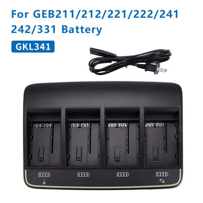 Vier-slots auto-oplader GKL341 Voor lithiumbatterijen Model GEB242/241/211/212/221/222 1PCS