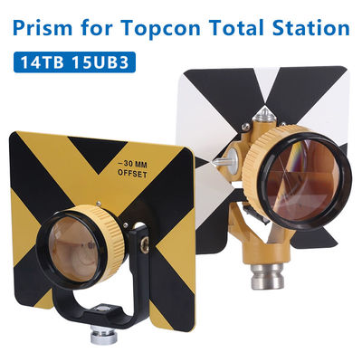 Eén prisma compatibel voor Topcon SOUTH FOIF Totaal station landmeting constante -30/0mm 5/8x11 Vrouwelijke draad metalen houder