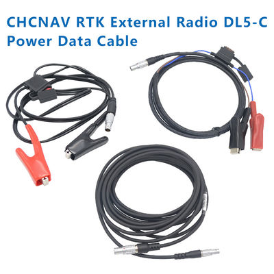 CHCNAV RTK-batterijverbindingskabel stroomkabel externe radiokabel stroomkabel DL5-C1 gegevenskabel voor hoge nauwkeurigheid X91 GNSS