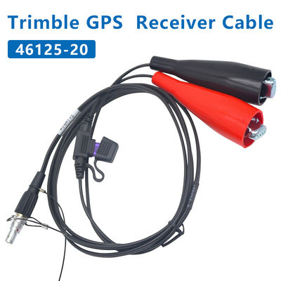 Trimble GPS zware stroomkabel voor RTK R6 R8 R7 4700 4800 Receiver draad naar alligator clips Trimble 7 pin kabel