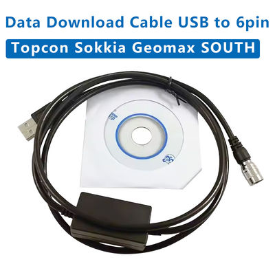 2025 New Data Download Cable USB naar Hirose Connector 6pin Connector voor Windows 7/8/10/XP Voor Topcon Sokkia Gowin Zuid