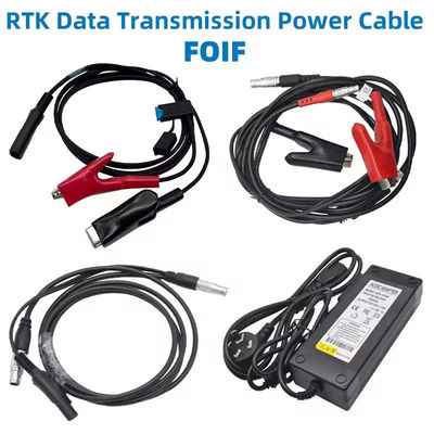 FOIF GNSS RTK 5-pin-gegevenstransmissie-kabel Externe radiostroomkabel met 220V-adapter