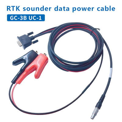 Hi-Target GC-3B UC-1 Multifunctionele kabel GPS RTK Echo Sounder verbinding met batterij Y-vormige data kabel