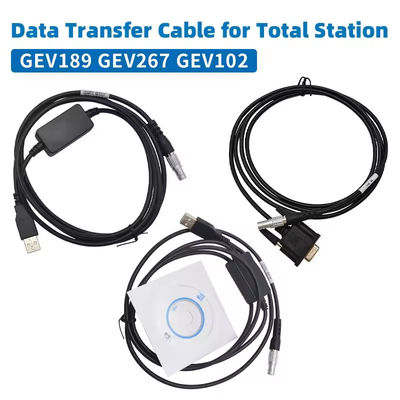 GEV189 GEV267 GEV102 Gegevensoverdrachtkabel voor Leicaa Total Station 5 pin USB naar Computer