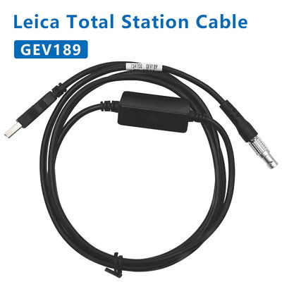 GEV189 734700 USB-data-downloadkabel Essentiële accessoire voor Leica Survey Total Station 0.B 5 Pin