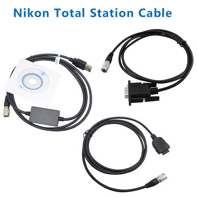 6 PIN USB RS232 PDA Interface Data Download kabel voor Nikon Survey Totaalstation DTM532/452/330 Gegevensoverdracht kabel