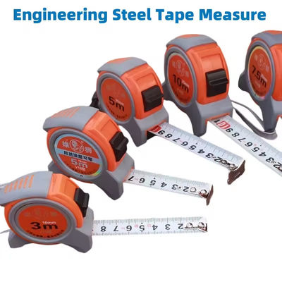 5 PCS Stalen kern bekleed met nylonfilm wasbaar slijtvast band 3m 5m 7.5m 10m technische stalen band maat