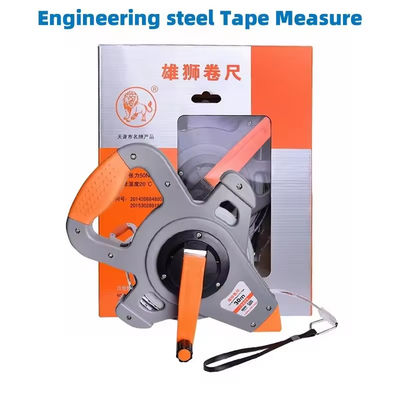 30M 50M 100M Intrekbare metrische band open spoel lange stalen band meetregelaar Houtbewerking Bouwterrein landmeting