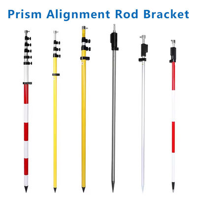 RTK/GPS Middenpool Carbon Fiber Rod 2m 3m Landmeting en Kartografie Prisma Rod Bipod Tripod Bracket