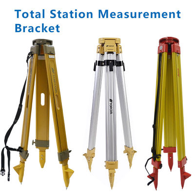 Houten statief LEIcca GST20-9-FCT GEOMAX TOP CON Aluminium legering Solid Total Station Surveying and Surveying Bracket