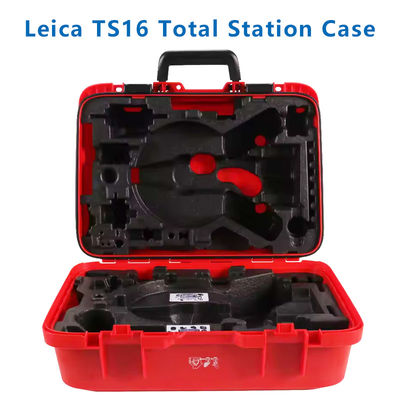 Nieuwe rode plastic harde behuizing voor meetinstrument TZ05/08/12 TS16/ TS10 Totaalstation