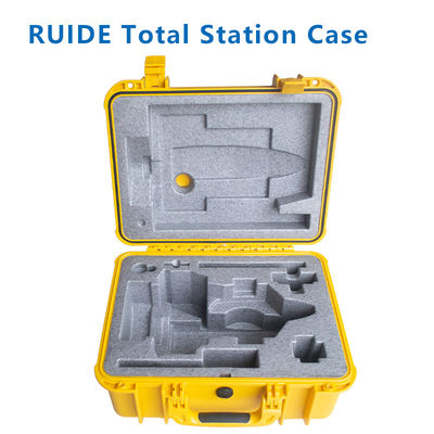 Nieuwe Gele Plastic Harde Koffer voor Landmeetinstrument RUIDE RTS822 TIANYU CTS630 Total Station