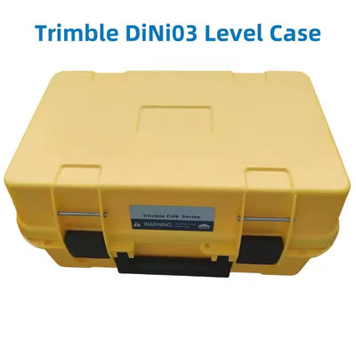 New Leveling Instrument Case Plastic Level Storage Box for Trimble DiNi03 Surveying Equipment Case Yellow