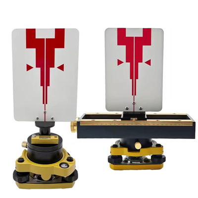 Hoogwaardig Verplaatsbaar Doelwit voor Horizontale Deformatie Survey, 200mm Dam Monitoring Doelwit voor Total Station Surveying