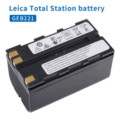 GEB221 Vervangbare oplaadbare lithium-ionbatterij 7.4v Voor onderzoeksinstrument Totaalstation TS11 TS12 TS15 TS16 GS10 GNSS