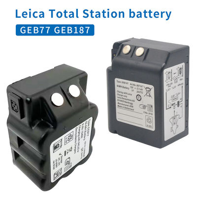 Langdurige accu GEB187/77 voor Leica TCA1100 TCA1700 TCA1800 TPS1000 TPS2000 TPS2003 Totaal station NI-MH-onderzoek
