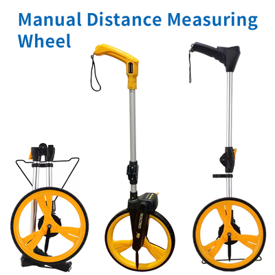 Handmatige Afstandsmeetwiel Digitale Display Elektronische Wegmeetmechanische Meetwiel Roller