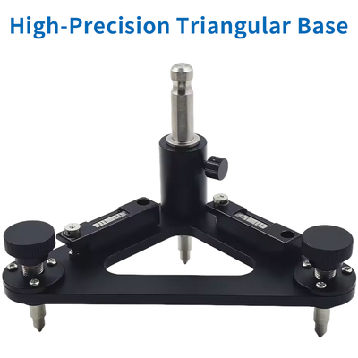 Zeer Nauwkeurige Tribrach Met 5/8 Inch Schroefdraadbevestiging OF Met Leca Swiss Type Spigot Bevestiging Dubbele Buis Libel